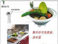 硅膠折疊漏碗 讓日常收納與高效濾水完美兼得